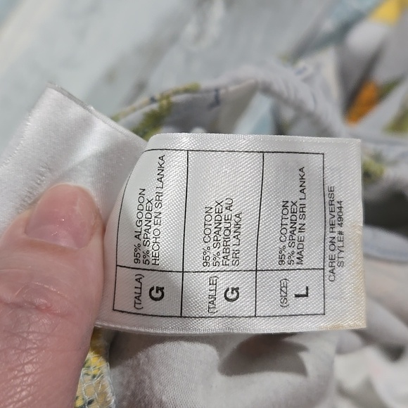 Disney Shopping Surfing Beach Island Mickey Mouse & Donald Duck Dress Sz Large - Picture 6 of 6